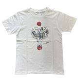 WING IN THE HEART　Tシャツ(白)