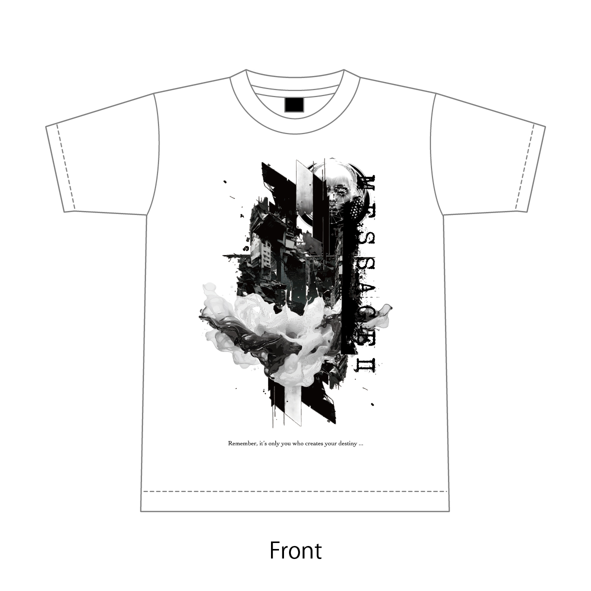 T-SHIRT (SMOKE TOWN)  XLサイズ